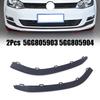 1 пара переднего бампера левый и правый спойлер молдинг отделка для Golf MK7 2013-2017 5GG805903/5GG805904 54 см длина левая и правая сторона горячий