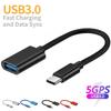OTG Кабель для передачи данных Type C на USB A Адаптер Папа-Мама Удлинительный кабель USB-адаптер Для мобильного телефона Планшета Macbook Samsung Xiaomi