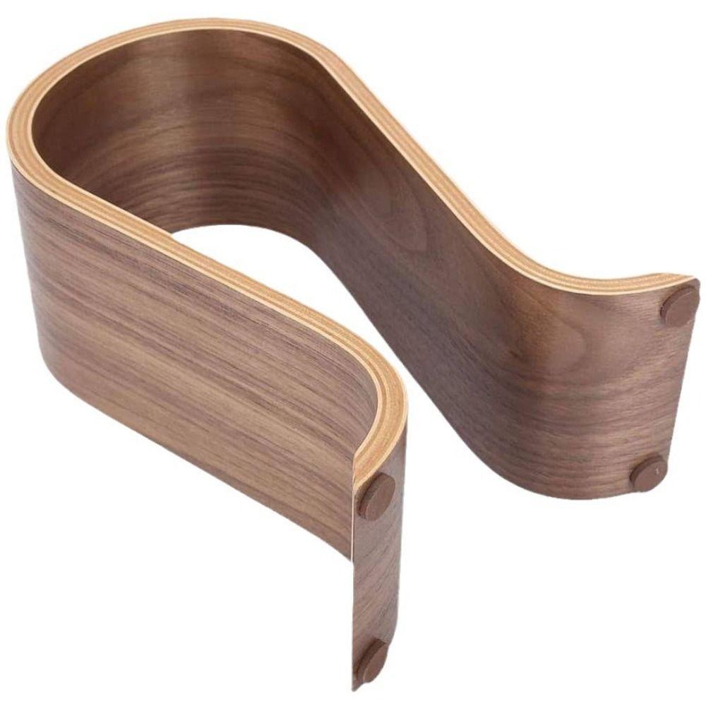 Solid Walnut Earphone Hanger U Shape Headset Display Shelf Headphone Stand Headset Accessories