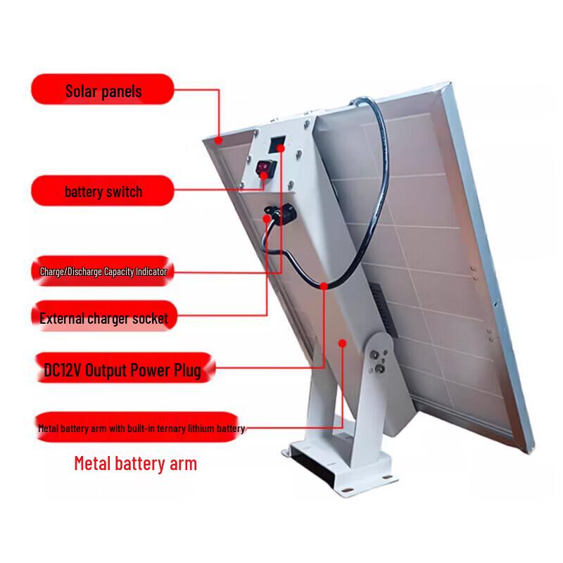 Veishu T-8060A 80W Monocrystalline Solar Panel (CN version)