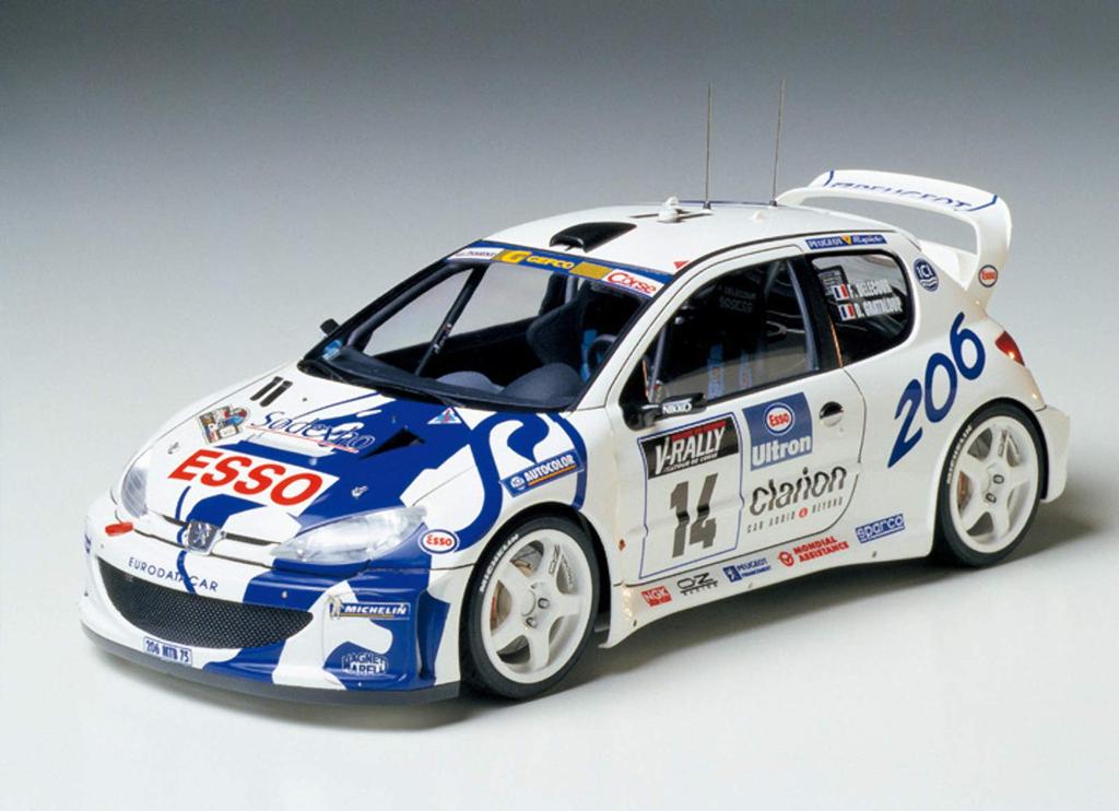 Tamiya Sports Car Series Peugeot 206 WRC Plastic Model 24221 1/24 No.221