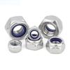 10pcs M2 M3 M4 M5 M6 Self-locking Nut Hex Nylon Insert Lock Nut New Locknut  Fastener
