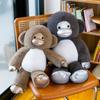 New Ming Orangutan Doll Plush Toy Black King Cute Doll Doll Doll Boy and Girl Gift
