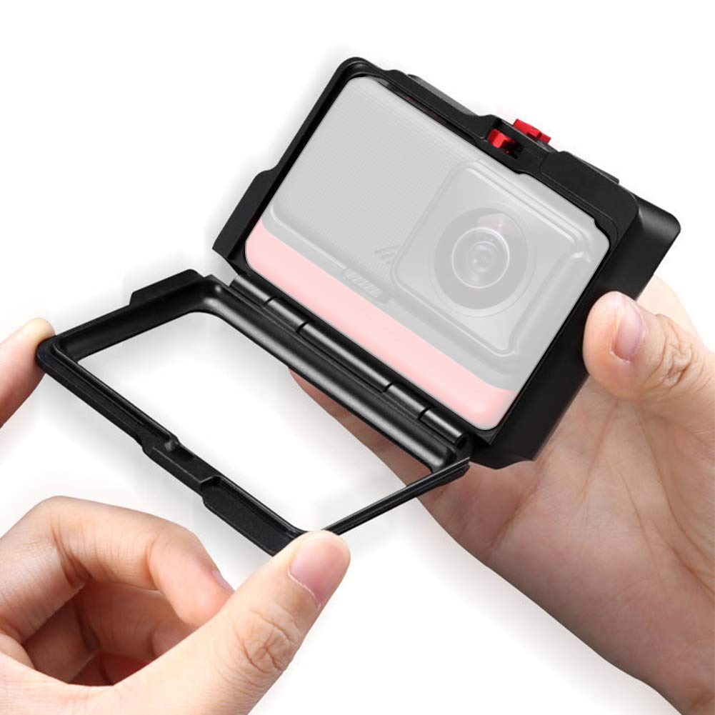 Камера Камера Металлический Кейдж Фото Видео Блог Расширенная Защита Совместим с Кейджем ONE R, Корпусом,