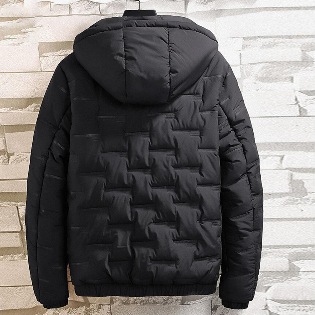 Cotton-padded Jacket Men's Jacket Winter Casual Large Size Hooded Padded Jacket