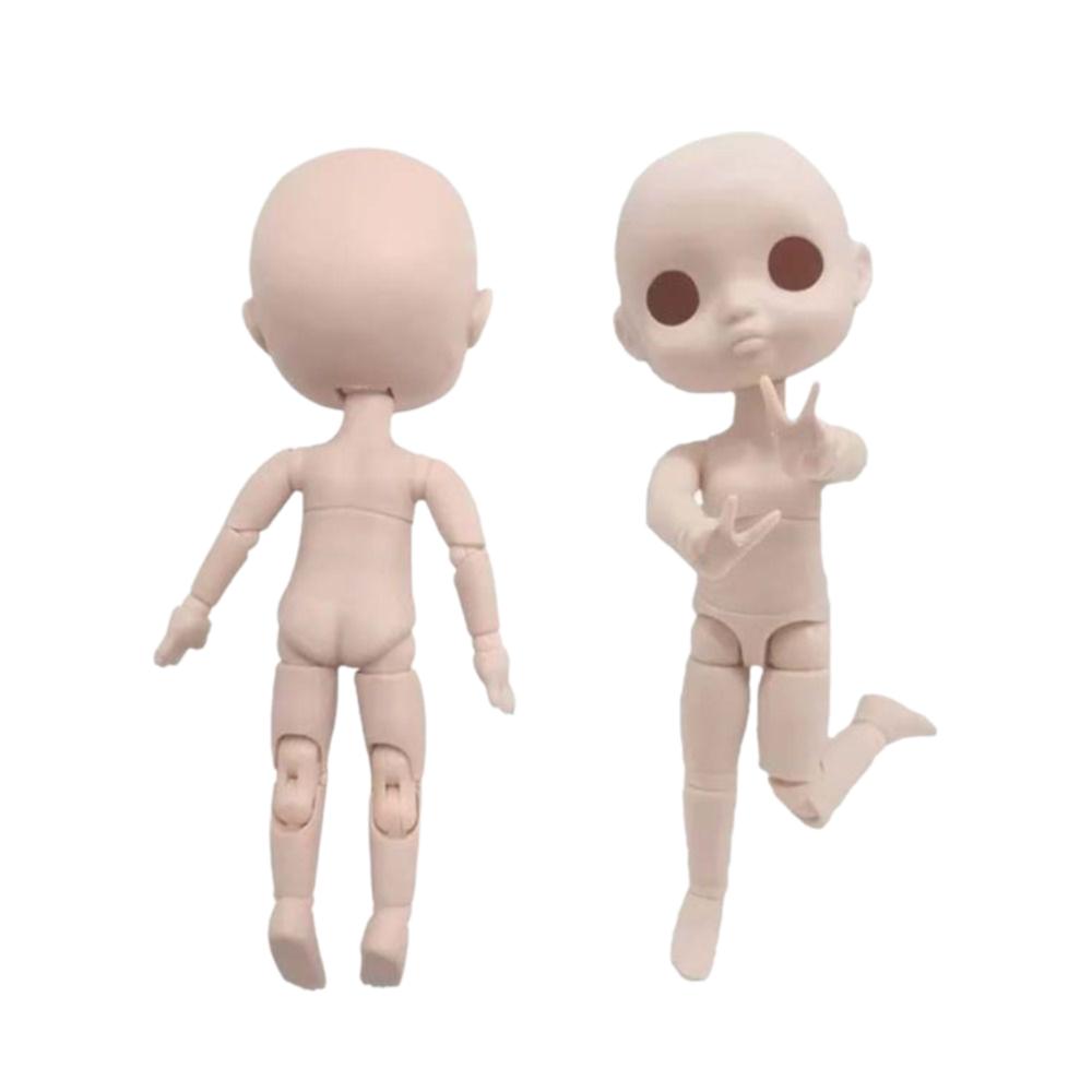 Аксессуары для кукол Многосуставная кукла Ob11 Без макияжа Наряжать Тело куклы Ymy Белая кожа Набор рук Модель тела куклы 1/12 Bjd