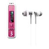 SONY Walkman Серия E 2 ГБ Роскошный Розовый и Каменно-Розовый NW-E025F PP