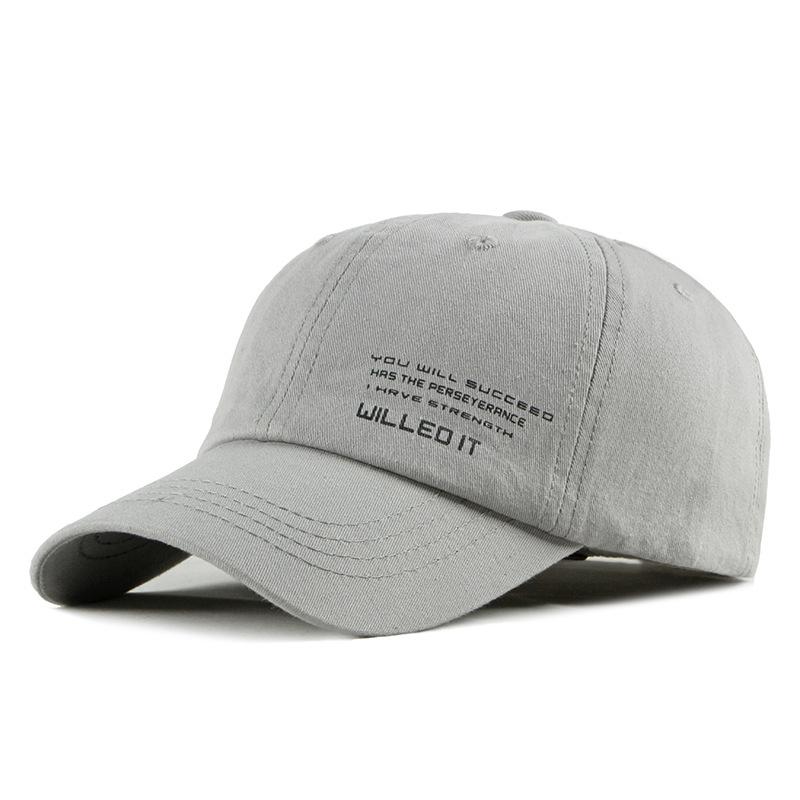 Letter Men's Baseball Cap Spring Summer Cap Women's Sun Hat Peak Cap