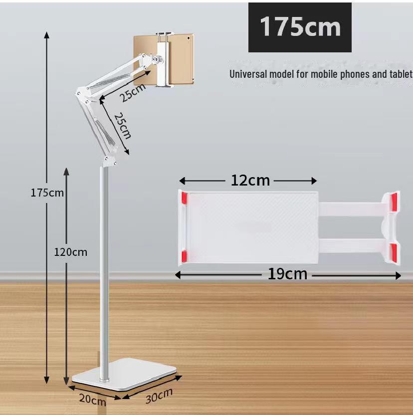 Напольный консольный кронштейн для планшета и телефона, металл, углеродистая сталь, для использования у кровати и на мобильном устройстве