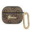 Guess Gua34Gsmw Airpods 3 Coverbrown/Brown 4G Script Metal Collection