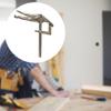 Зажим для деревообработки с фиксатором, 6-дюймовая емкость губок, универсальный для самостоятельного изготовления поделок с поворотным механизмом