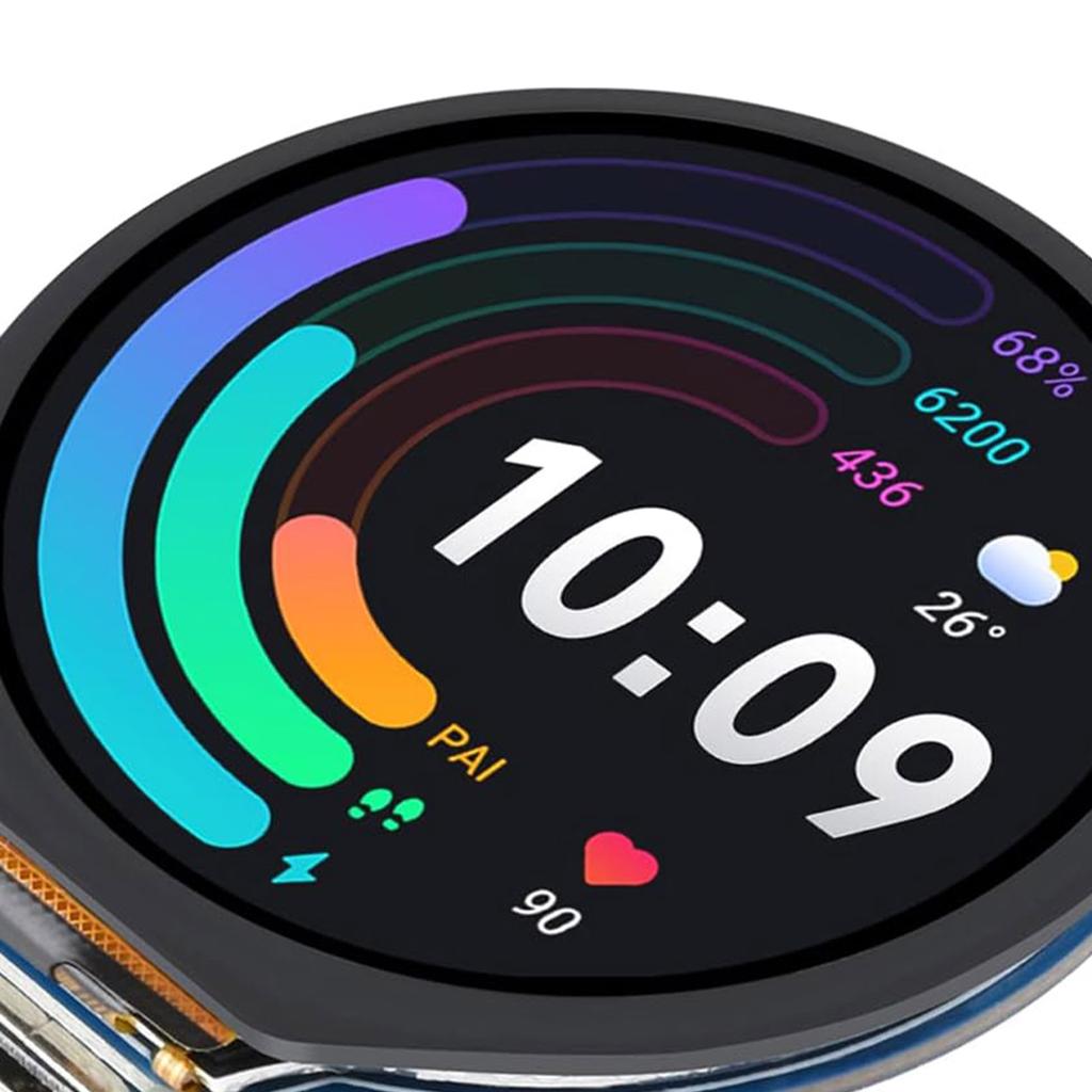 Макетная плата RP2040 с сенсорным экраном 1,28 дюйма. Мощная плата MCU. Двухъядерный процессор Arm Cortex M0+.