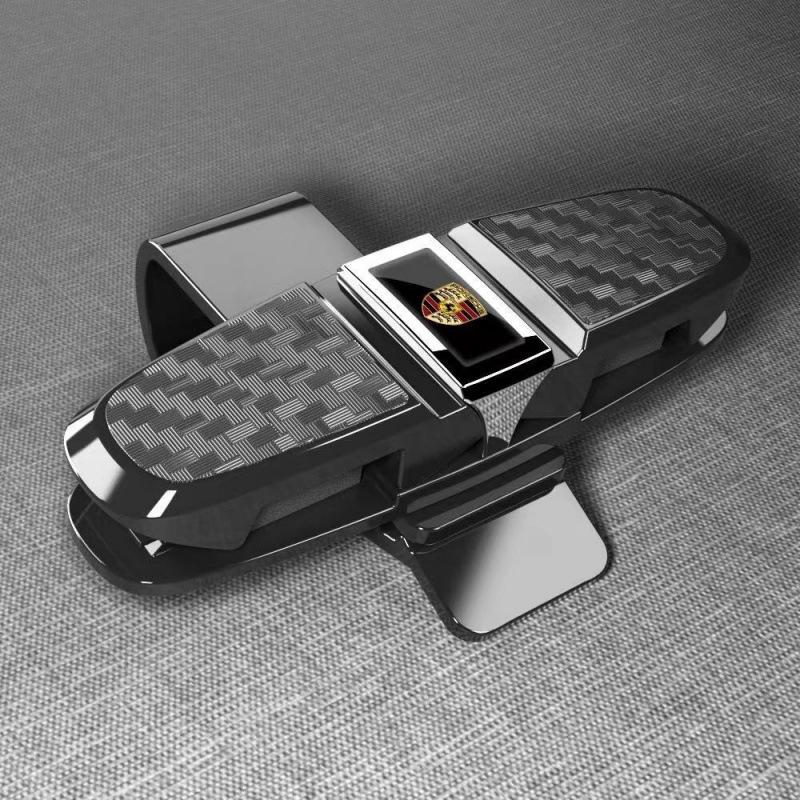 Многофункциональный держатель для солнцезащитных очков и клипса на солнцезащитный козырек