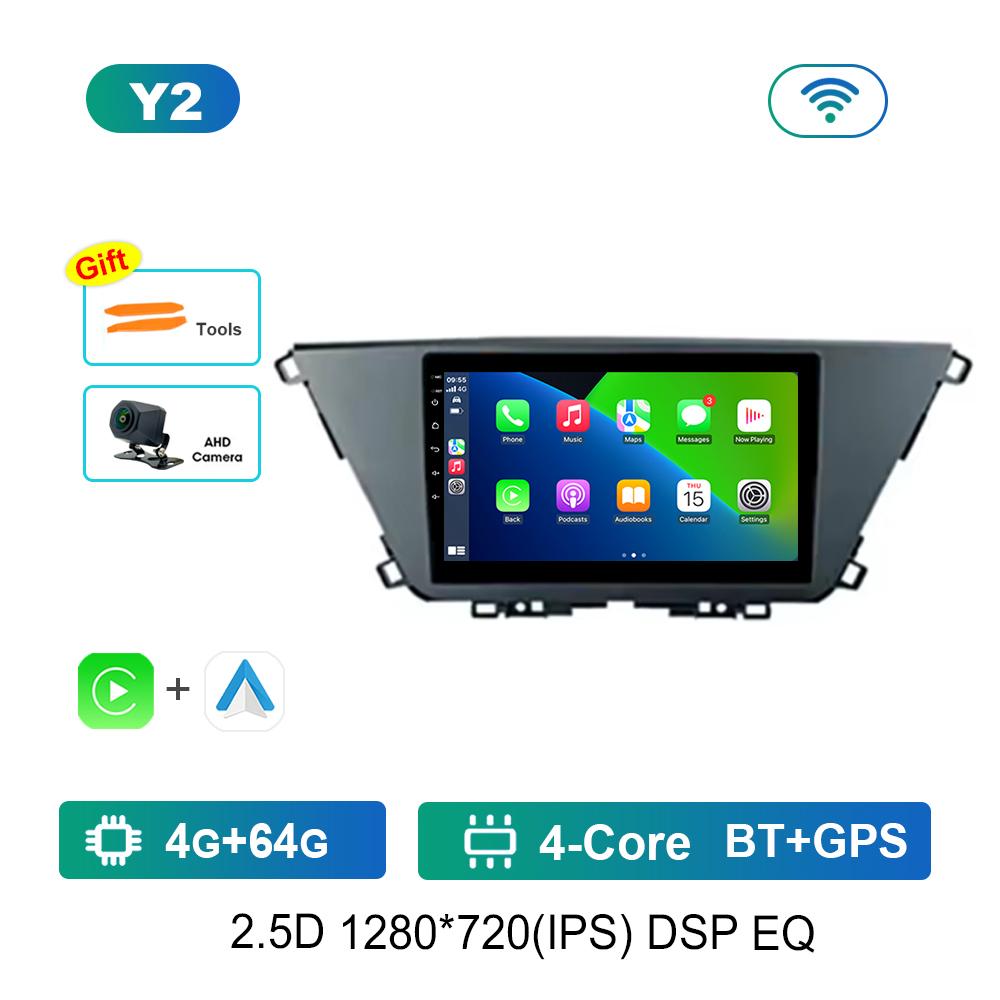 Автомобильный видео мультимедийный плеер Carplay 10,1 дюйма для Kia Carens KY 4 IV 2022 - 2025 ОС Android 4G WiFi Bluetooth Автоаксессуары