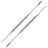 Dual-Head Stainless Steel Earwax Removal Tool – Spiral and Scoop Design for Safe and Effective Ear Care