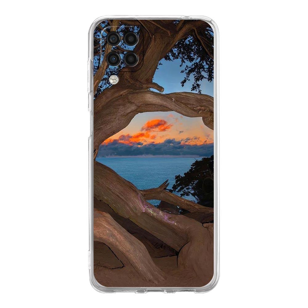 Чехол для Samsung A54 A52 A50 A70 A30 A40 A20S A20E A02S A12 A14 A22 A24 A42 A34 A32 5G A04s Чехол милый арт симпатичный инди ярко-розовый