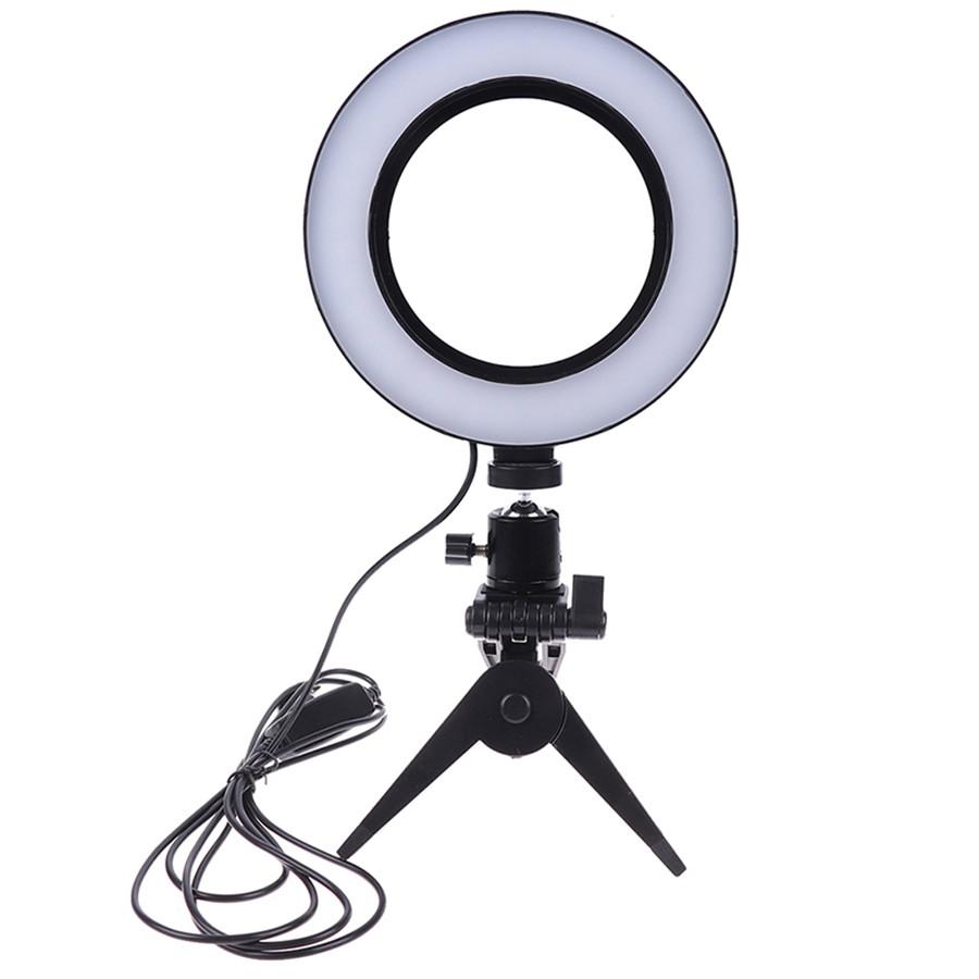 LED ring for internal illumination, adjustable in brightness, 3 models, adjustable for live broadcast and selfies