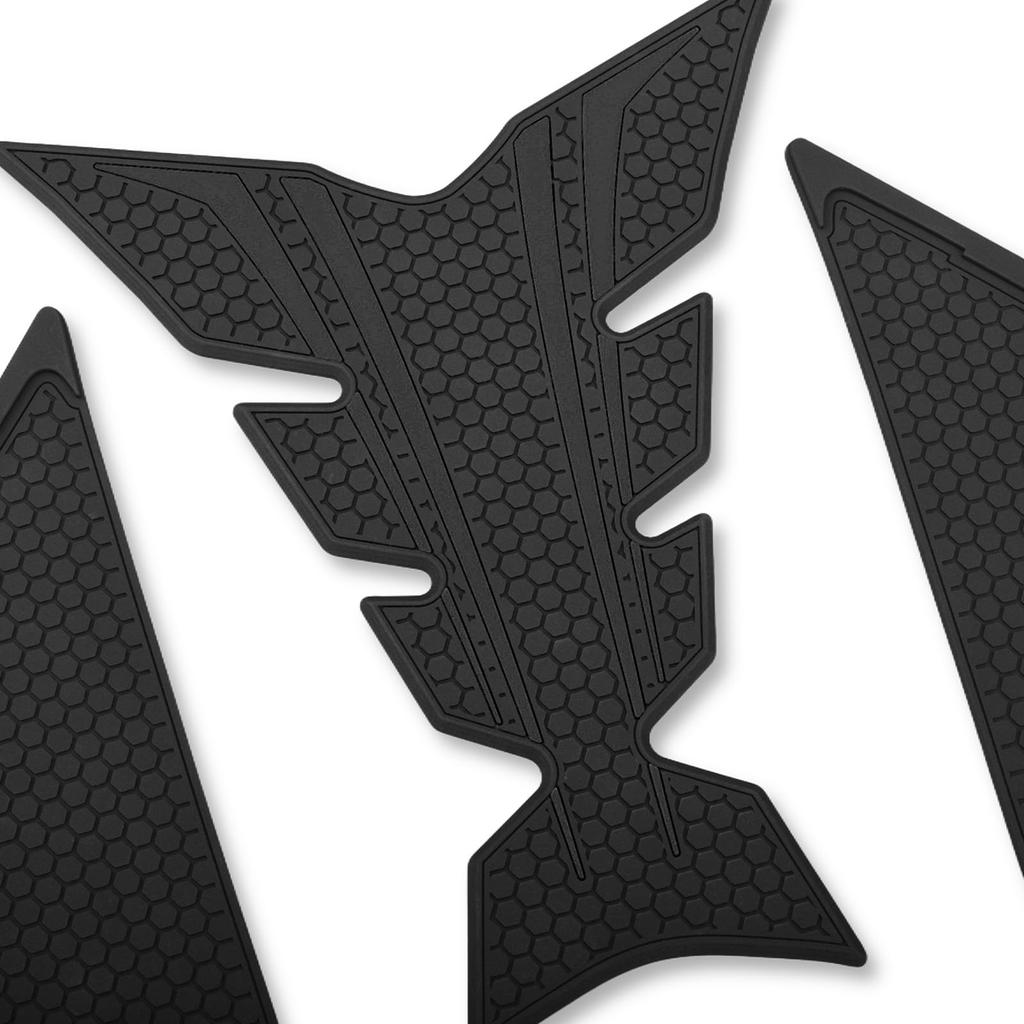BYEMTTY Traction Pad Tank Kit for Kawasaki Z900 2017-2025 (Black)