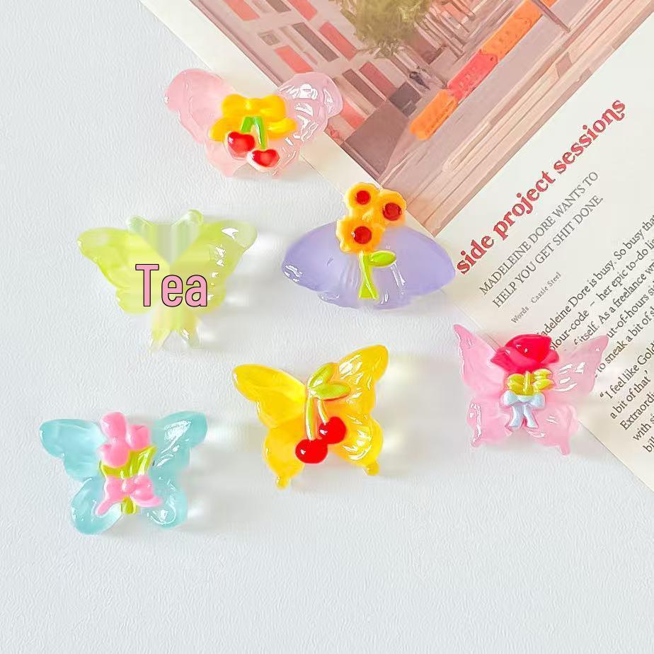 DIY Spring Butterfly Resin Accessories: Hair Clips, Phone Cases, Shoe Buckles, Keychains