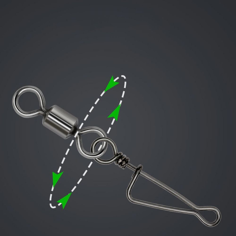 10 шт. соединительное кольцо для рыбалки, вращающийся вертлюг, 8-образный разъем для смены защелки, для ловли карпа