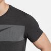 Nike Логотип Трикотаж Круглый вырез Спорт Влагоотводящая Футболка с коротким рукавом Мужские топы AJ8005-032