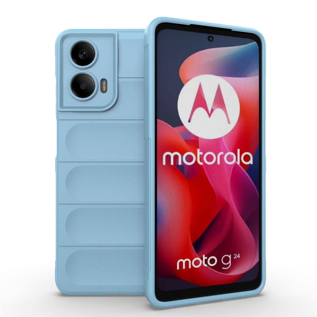 For Motorola Moto G24 4G/E14 4G Case Anti-Drop Soft TPU Rugged Phone Back Cover