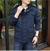 Big Size Multi-pocket Men's Winter Jacket Fleece Linning Outdoor Parka Coat Hooded Windbreaker Thick Warm Outerwear