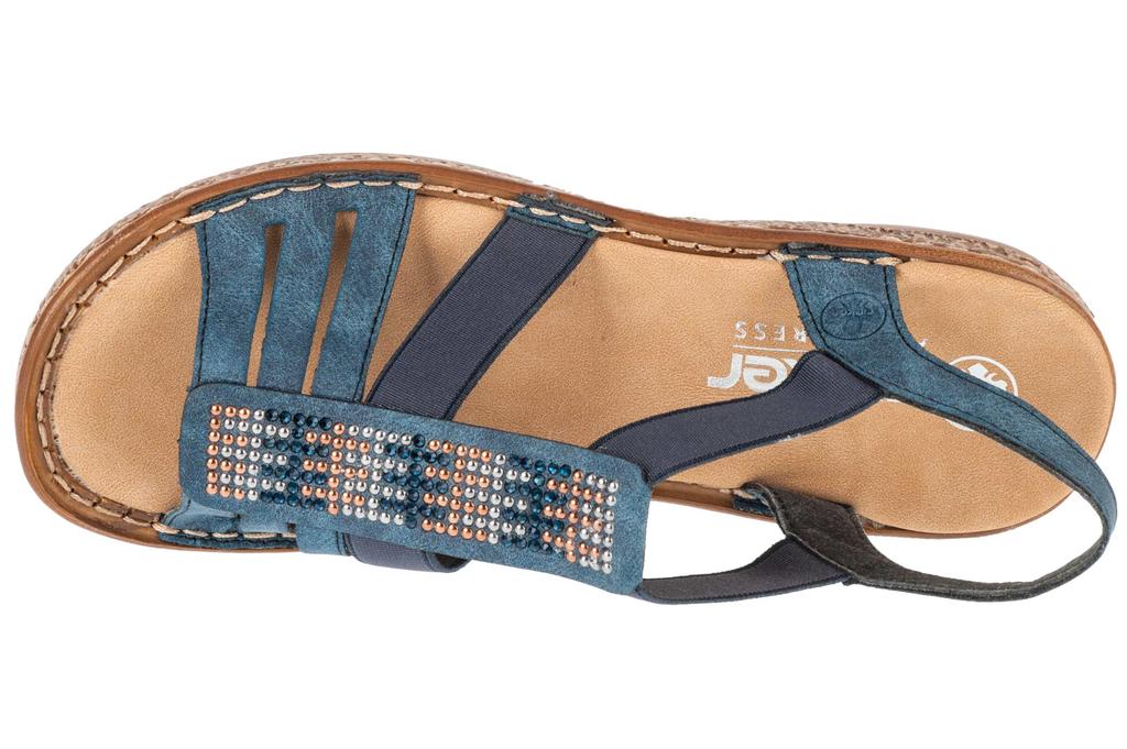 RIEKER Sandals, Womens Blue Sandals