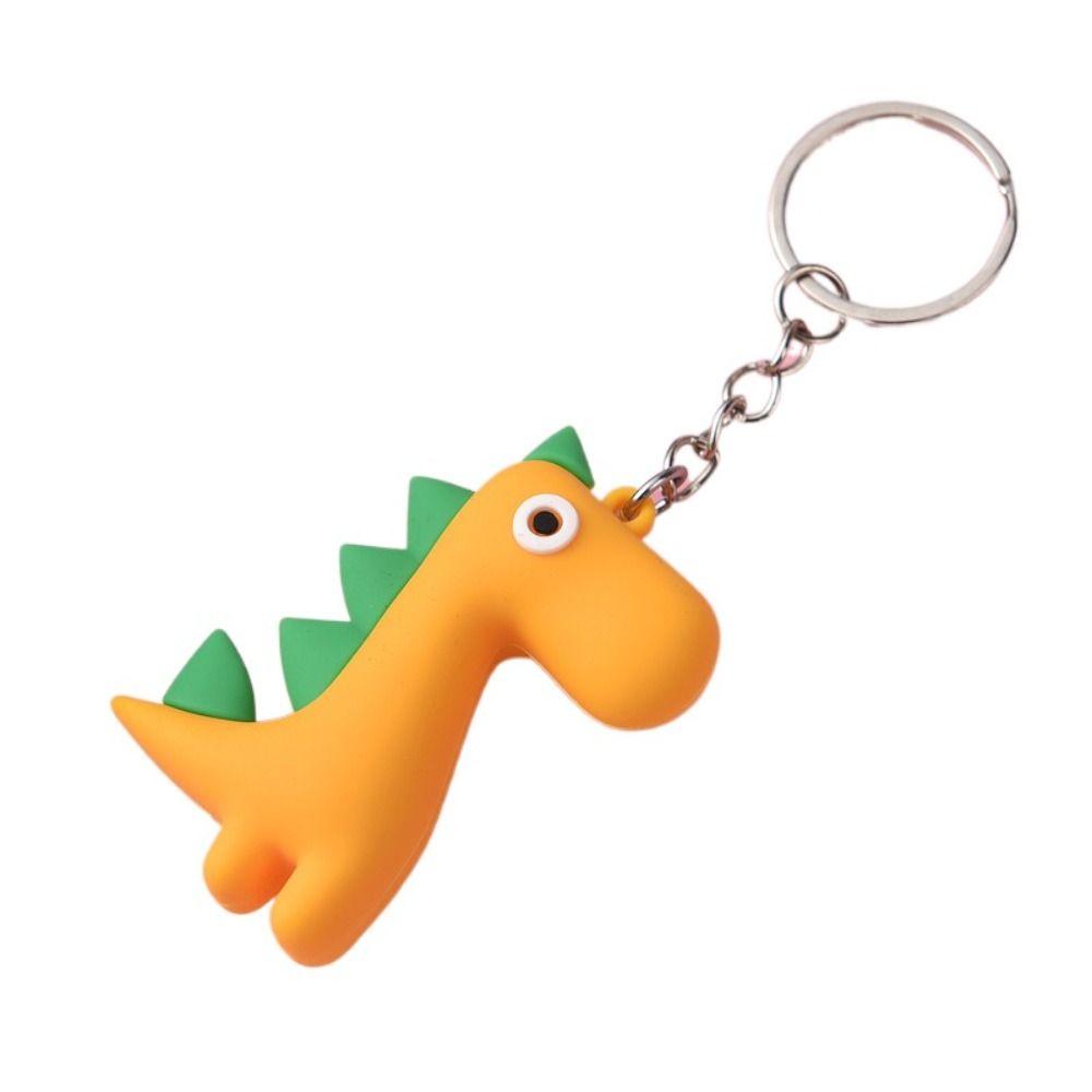 Multi-function Dinosaur Key Holders Multicolor Key Chain Creative Animal Cartoon Key Ring Women