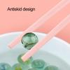 5 Pairs Food Chopsticks Heat Resistant Lightweight Pink Cherry Blossom Chopsticks for Home