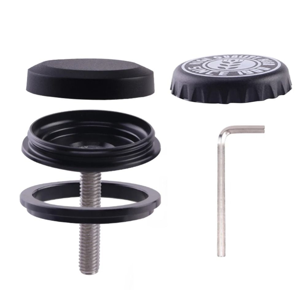 Protective Bicycle Tracker Mount Waterproof Locator Bracket Bike Headset Top Cap for AirTag