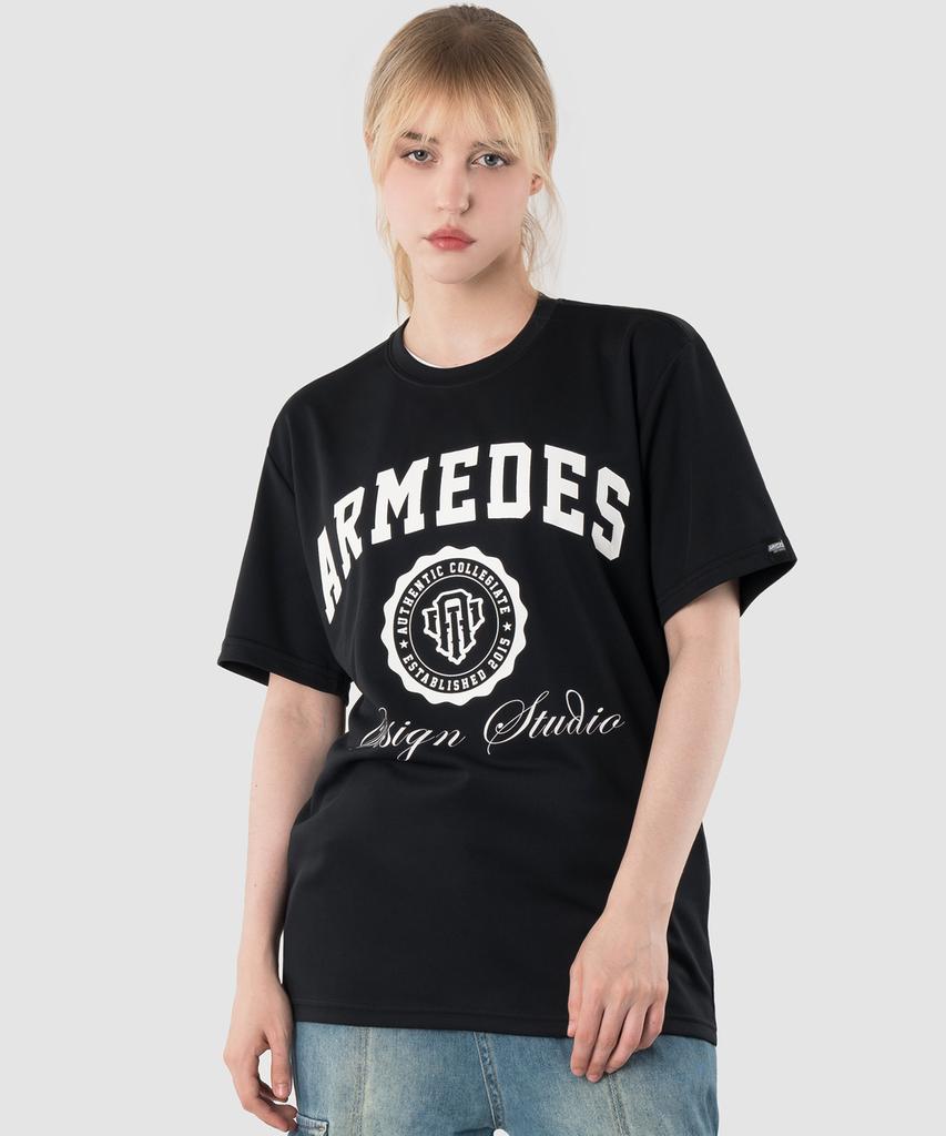 ARMEDES [2 упаковки] Функциональная футболка с коротким рукавом с художественным принтом (807)