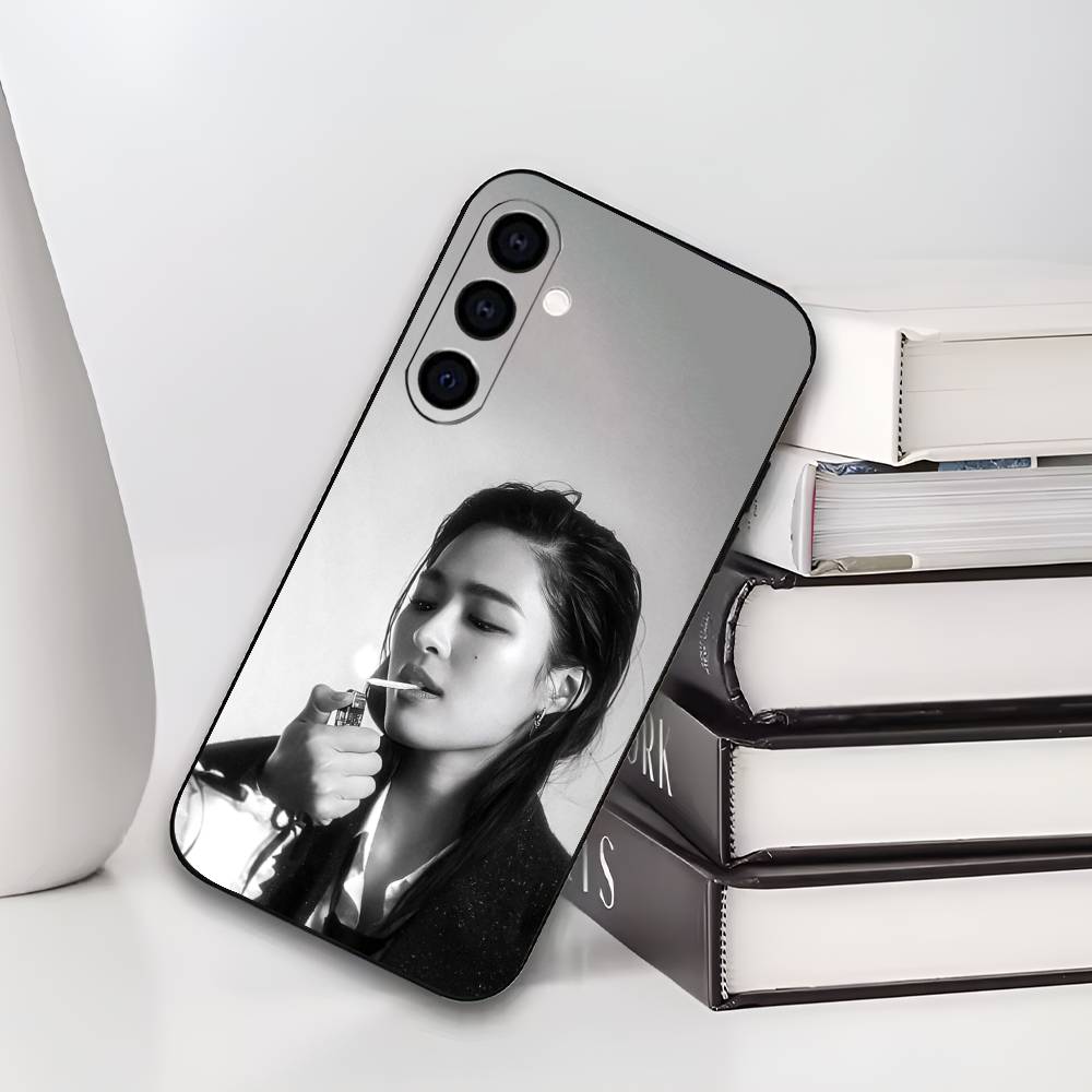 Чехол для телефона актрисы Л-Линлин Квонг Для Samsung Galaxy A73,A72,A71,A70,A53,A52,A51,Мягкий силиконовый черный чехол