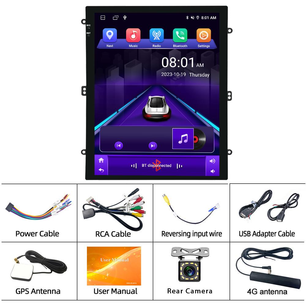 2Din Android Car Radio Intelligent System for Skoda Octavia 2013-2018 for Tesla Carplay DSP WIFI BT Car Multimedia Video Player