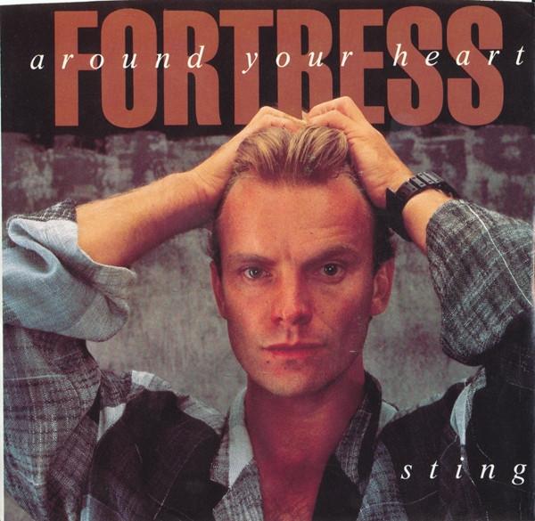 7-дюймовая пластинка STING Fortress Around Your Heart Consid AM2767 AM 1985 US Rock Б/у