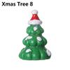 Deer Bonsai Decor Home Decorations Christmas Figurines Santa Claus Miniature Snowman Xmas Tree
