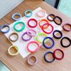 25-100PCS Diameter 4cm Hair Scrunchy For Women Hair Bands Elastic Seamless Link Rope Hair Accessories Headdress Hair Ties