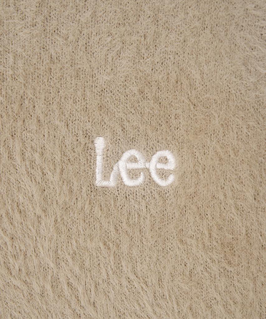 LEE Hairy Collar Knit Beige