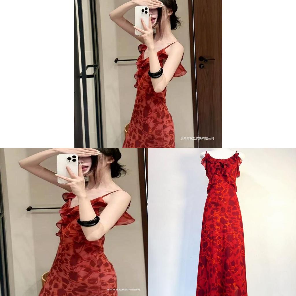 Vintage Floral Print Sleeveless Maxi Dress With Knit Fabric For Summer Vacation