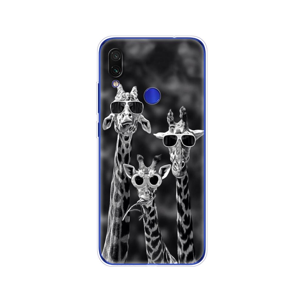 Чехол для Xiaomi Redmi Note 7, силиконовый чехол из мягкого ТПУ с рисунком для xiaomi Redmi Note 7, чехол 6,3 дюйма, чехол Fundas Coque Redmi Note 7 PRO, чехол