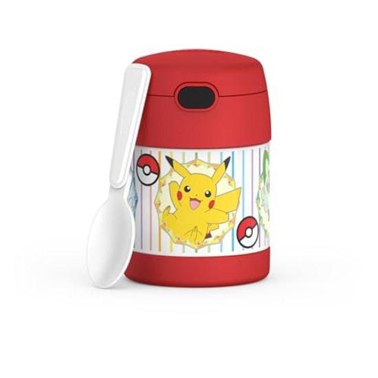 THERMOS FUNTAINER 10 ounces stainless steel vacuum insulated kids food jar Pokémon