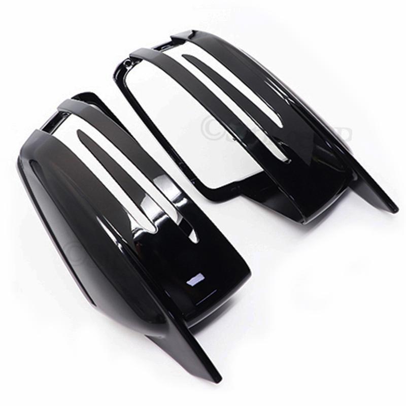 Для Mercedes-Benz GLK Class X204 2008 2009-2015 GLK250 GLK280 GLK300 GLK350 черный чехол для зеркала заднего вида экстерьер автомобиля