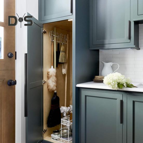 4 шт. скрытые ручки для шкафа, полированная поверхность, простая установка, невидимые ручки для мебели, ручки для шкафа