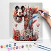 Disney Наборы для рисования маслом своими руками Замок Микки Роза Воздушный шар Ручная роспись Домашний декор Поделки Идеи подарков для взрослых Искусство Декор стен