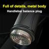 1Pair Universal Handle Plug Anti-corrosion Metal Handlebars End  for Motorcycle Electric Bike