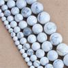 Jewelry Making 4 6 8 10 12mm Space Loose Beads Natural Pearl Turquoise Gemstone New For Bracelet Necklace DIY