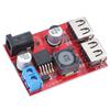 Плата регулятора напряжения, солнечный контроллер, 2 выхода USB, понижающий модуль DC6V30V до 5V
