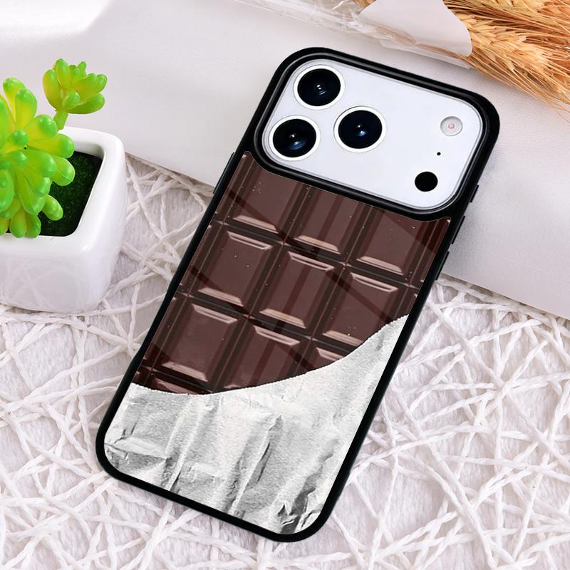 Шоколадный тост Фуди Шоколадный чехол для телефона для iPhone 17 Air 16 15 11 12 14 13 Pro Max Ударопрочный чехол