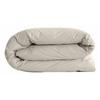 "Manoir" Duvet Cover Pure Percale Combed Long Fiber Cotton 80 Threads/cm² South Wind - Ivory - Duvet Cover 260 X 240 Cm