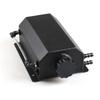 Universal 2L Alloy Engine Oil Fuel Gas Catch Can Breather Tank Bottle Coolant Radiator Overflow Tank